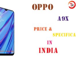 Oppo A9X Full Specifications & Price In India