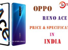 Oppo Reno Ace Price in India