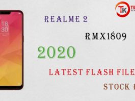 Realme 2 RMX1809 2020 latest Flash File (Stock Rom)