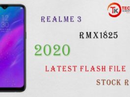 Realme 3 RMX1825 latest Flash File (Stock ROMS)