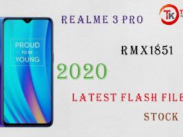 Realme 3 Pro RMX1851 Latest Flash File (Stock Rom)