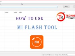 How to use Xiaomi MI Flash Tool